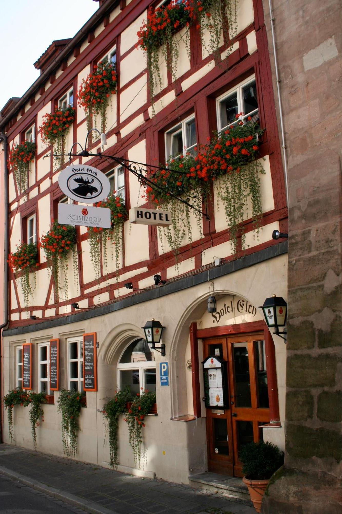 Hotel Elch Nuremberga Exterior foto