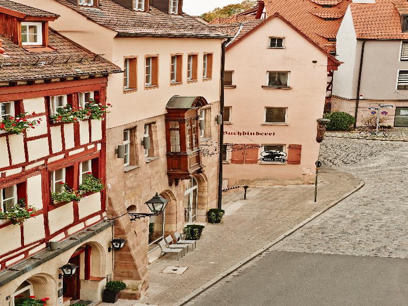 Hotel Elch Nuremberga Exterior foto
